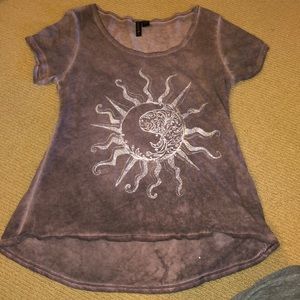 Sun and moon shirt
